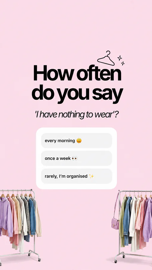 Wardrobe habits poll